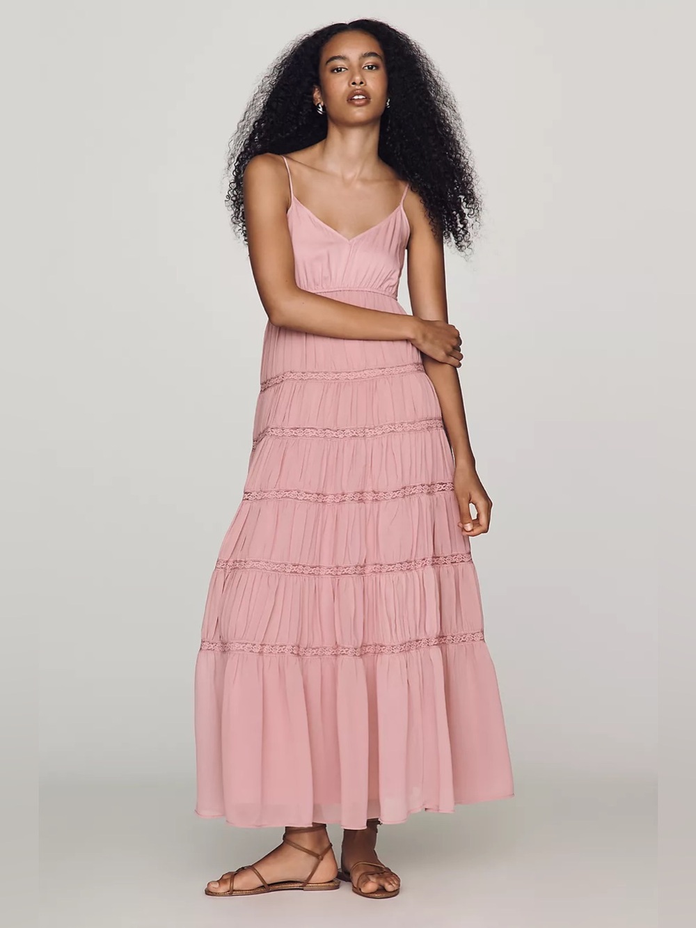 Anthropologie Twofer Tiered to a Sleeveless Dress MP